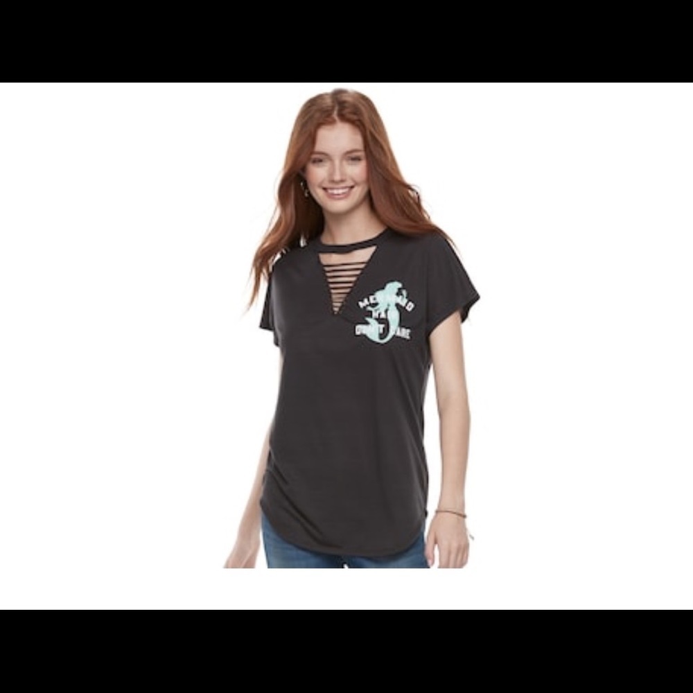 Disney juniors the little‎ mermaid tee NWT